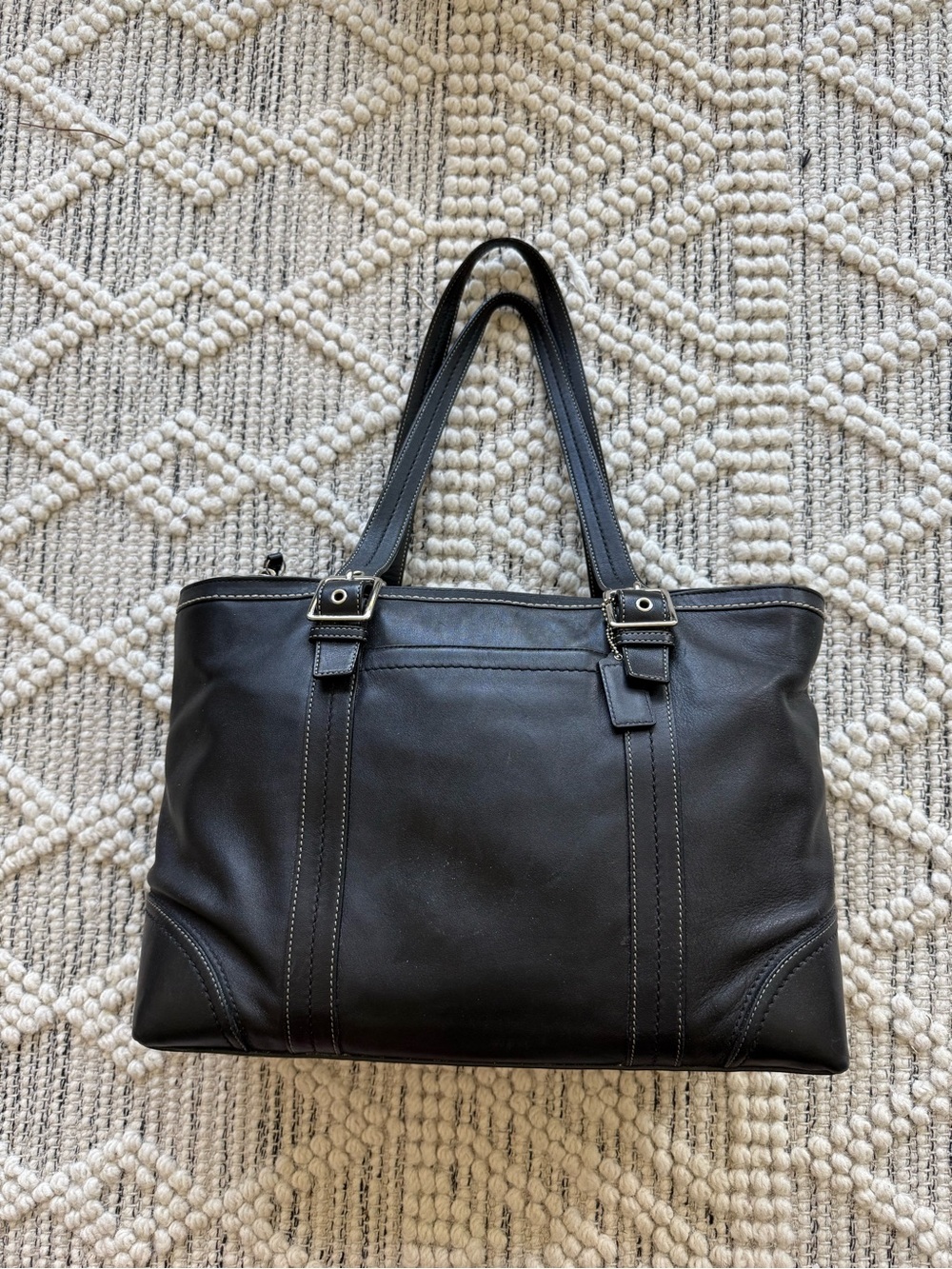 Coach Hampton Tote Vintage Shoulder Bag F 12609 ,excellent condition